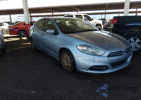 2016 Dodge Dart Se z USA, uszkodzony, nr VIN 1C3CDFAA6GD539953